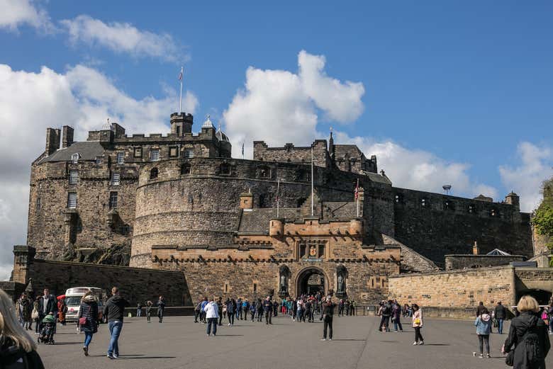 O Castelo de Edimburgo