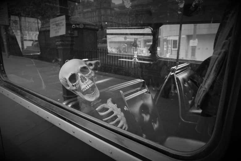 Bem-vindo ao ônibus fantasma!